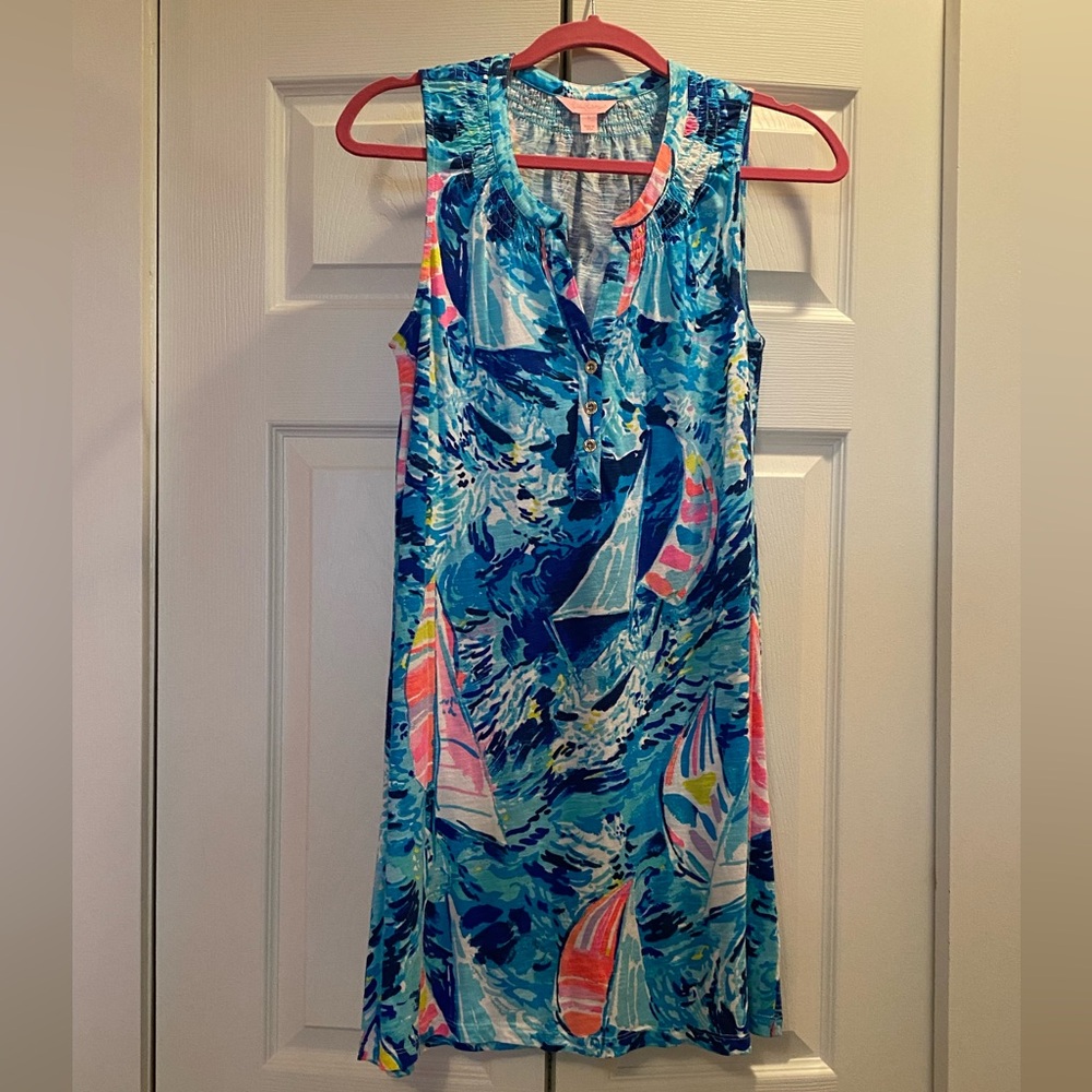 LILLY PULITZER - Essie Dress - Hey Bae Bae - Size S